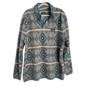 Massive Outdoor Men's Fleece Sweatshirt Aztec Southwest